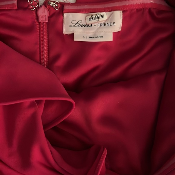 Lovers + Friends pink mini dress small - Picture 2 of 4